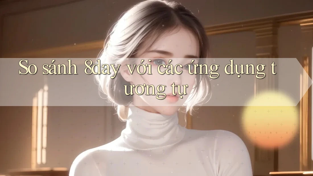 So sánh 8day với các ứng dụng tương tự