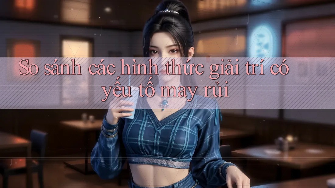 So Sánh Các Hình Thức Giải Trí Có Yếu Tố May Rủi