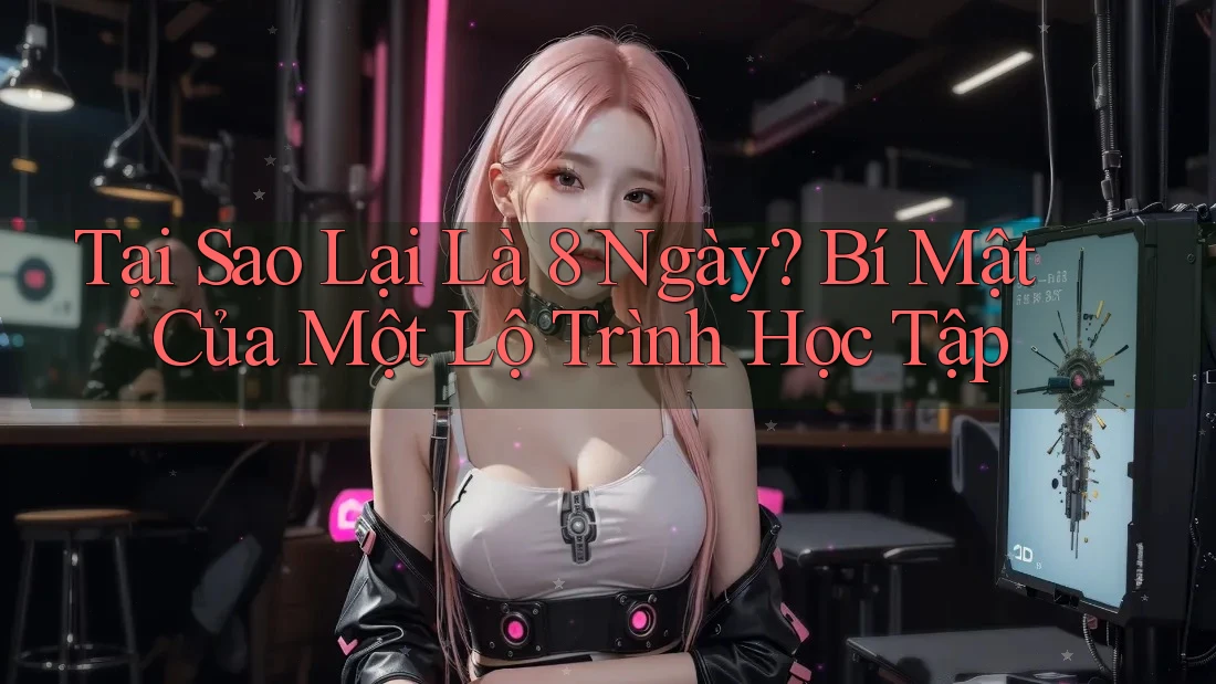 Tại Sao Lại Là 8 Ngày? Bí Mật Của Một Lộ Trình Học Tập Tại Sao Lại Là 8 Ngày? Bí Mật Của Một Lộ Trình Học Tập
