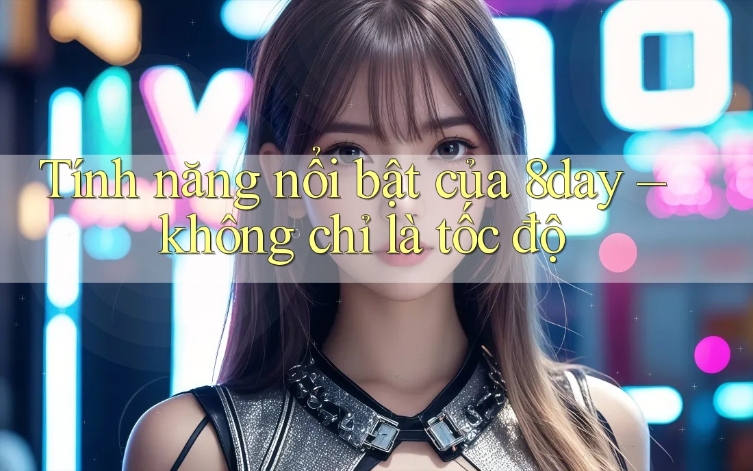 Tính năng nổi bật của 8day – không chỉ là tốc độ Tính năng nổi bật của 8day – không chỉ là tốc độ