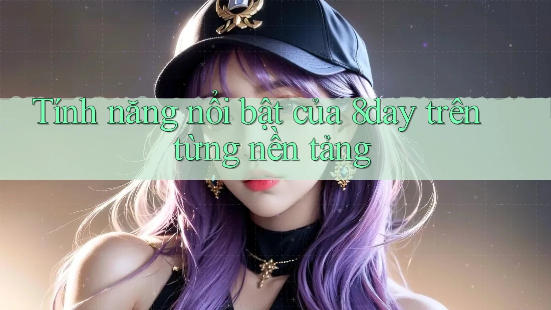 Tính năng nổi bật của 8day trên từng nền tảng