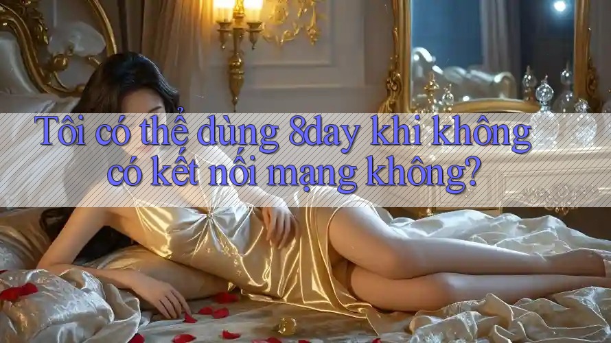 Tôi có thể dùng 8day khi không có kết nối mạng không? Tôi có thể dùng 8day khi không có kết nối mạng không?