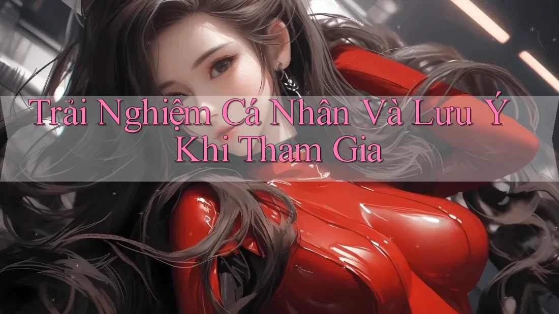 Trải Nghiệm Cá Nhân và Lưu ý Khi Tham Gia Trải Nghiệm Cá Nhân và Lưu ý Khi Tham Gia