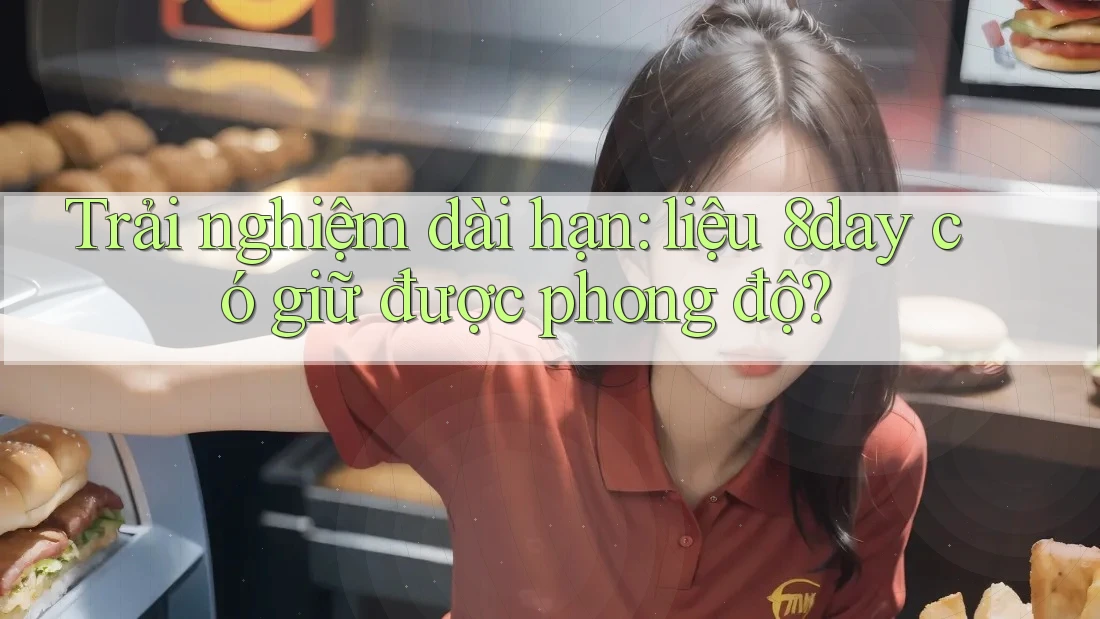 Trải nghiệm dài hạn: liệu 8day có giữ được phong độ? Trải nghiệm dài hạn: liệu 8day có giữ được phong độ?