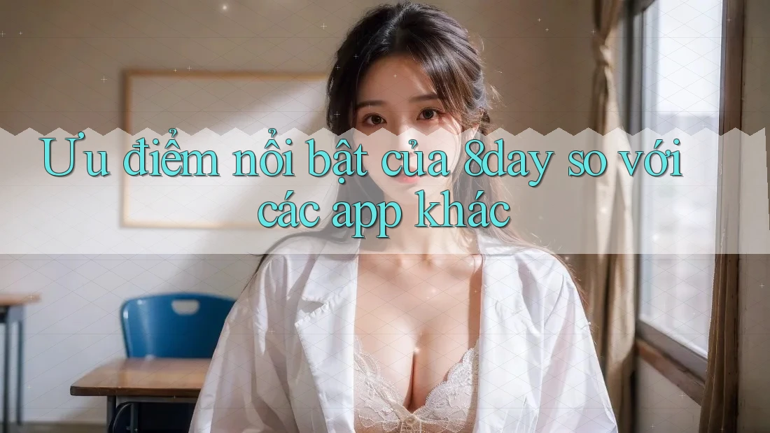 Ưu điểm nổi bật của 8day so với các app khác