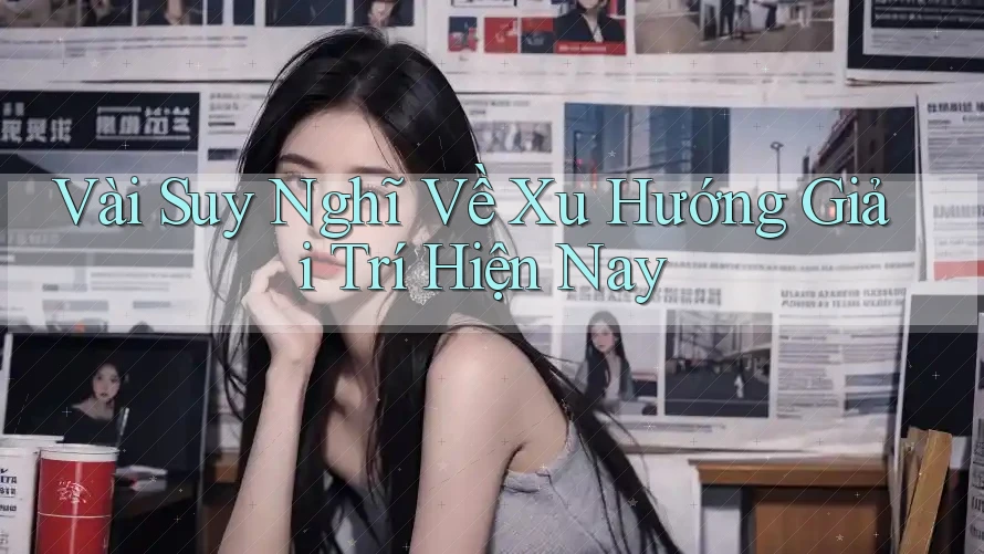 Vài Suy Nghĩ Về Xu Hướng Giải Trí Hiện Nay Vài Suy Nghĩ Về Xu Hướng Giải Trí Hiện Nay