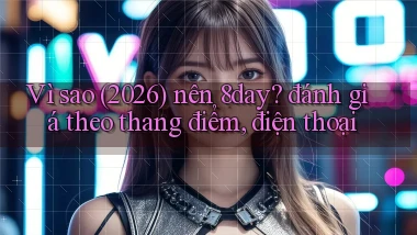 Vì sao (2026) nên 8day đánh giá theo thang điểm, điện thoại