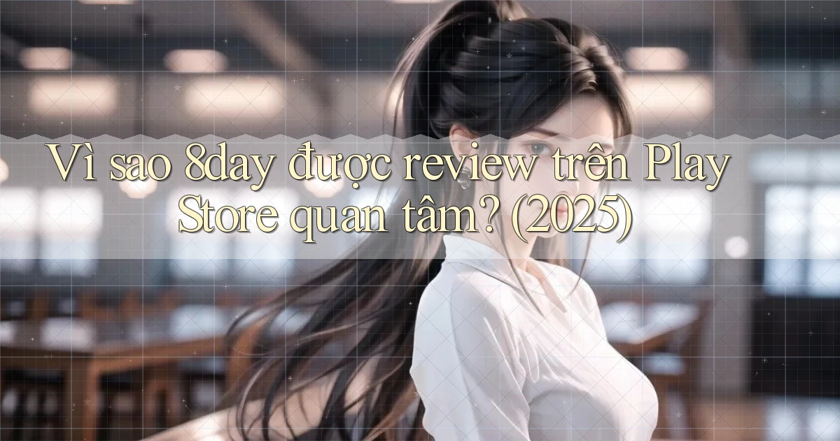 Vì sao 8day được review trên Play Store quan tâm (2025)