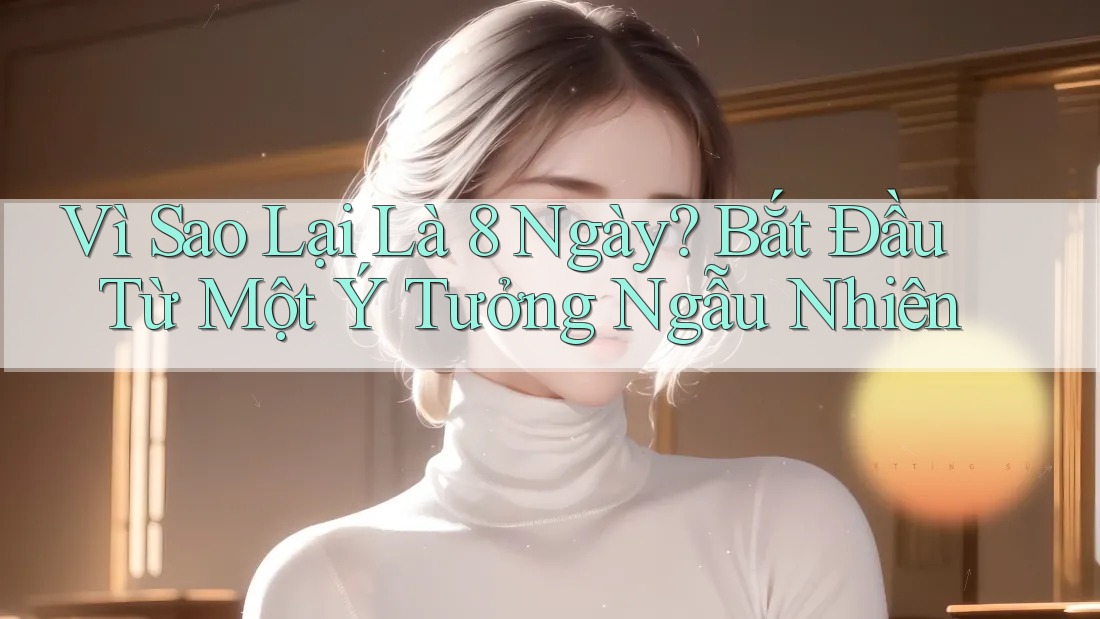 Vì Sao Lại Là 8 Ngày? Bắt Đầu Từ Một Ý Tưởng Ngẫu Nhiên